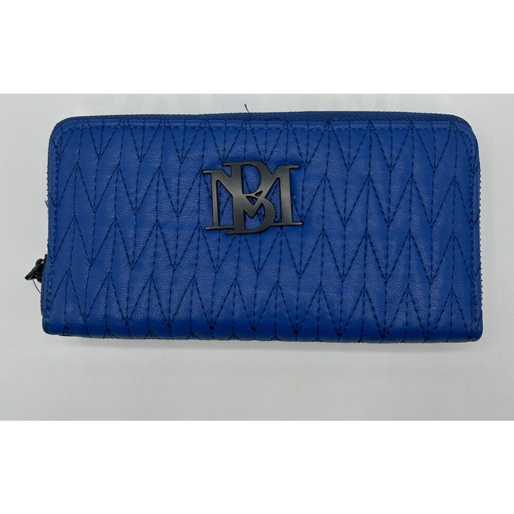 Badgley Mischka Blue Wallet with Phone Holder